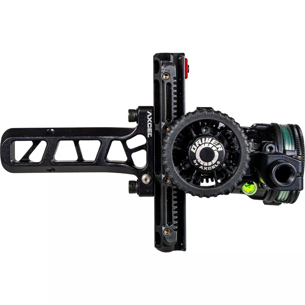 Axcel Driver Plus Slider Sight w/AVX-31 Scope Stealth BH Bridge-Lock .019 Green Fiber 1 Pin RH - Hudson Valley Arms