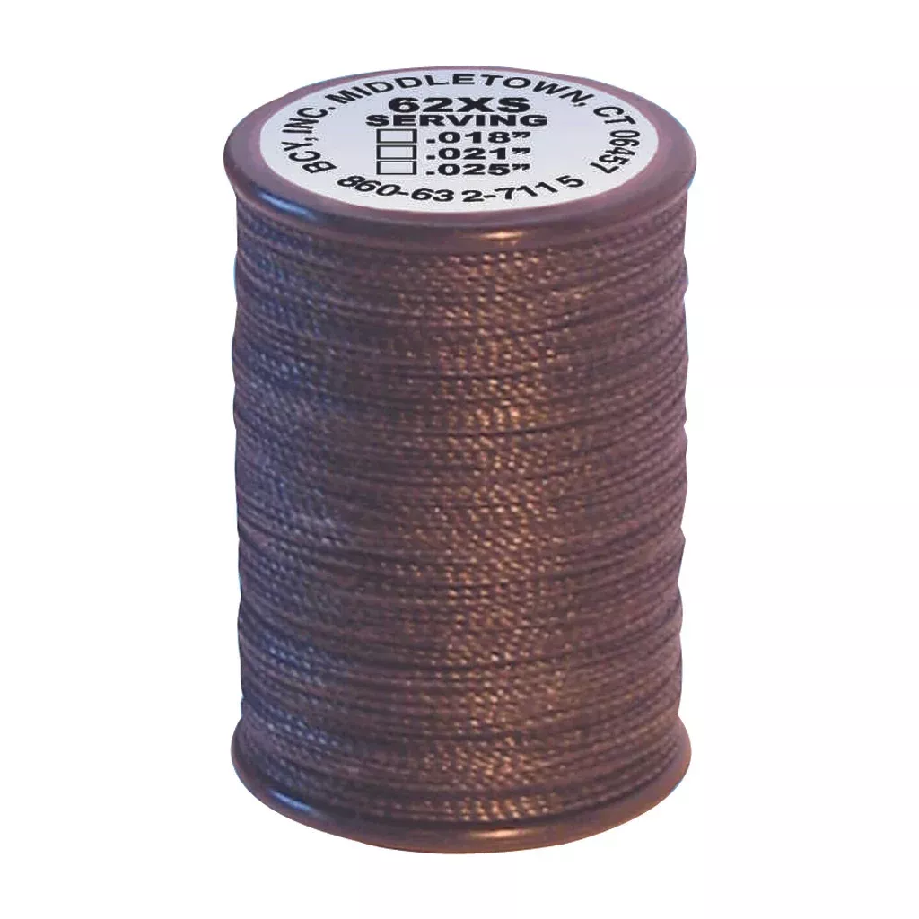 BCY 62XS Braided Center Serving Black .018 100 yds. - Hudson Valley Arms