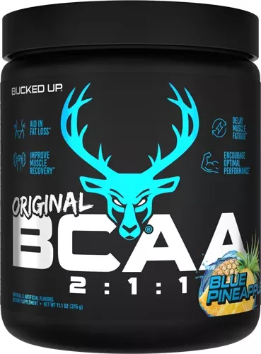 BUCKED UP POST-WORKOUT ORIGINL - BCAA BLUE PINEAPPLE 30SERVINGS - Hudson Valley Arms
