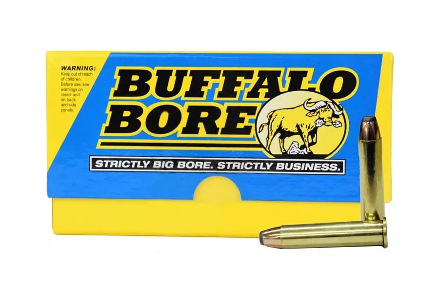 Buffalo Bore 45-70 Government 350 Grain Semi-Jacketed Flat Point Strictly Business Lever Gun 20/Box - Hunt Gear Supply
