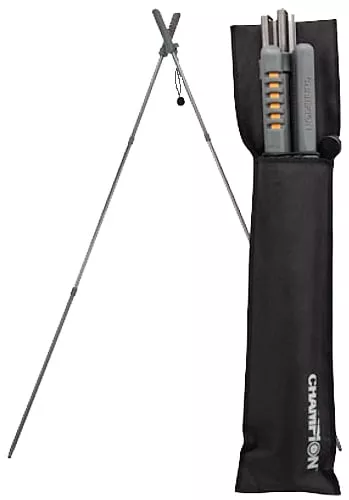Champion Targets 40578 Shooting Sticks Folding Gray Polymer