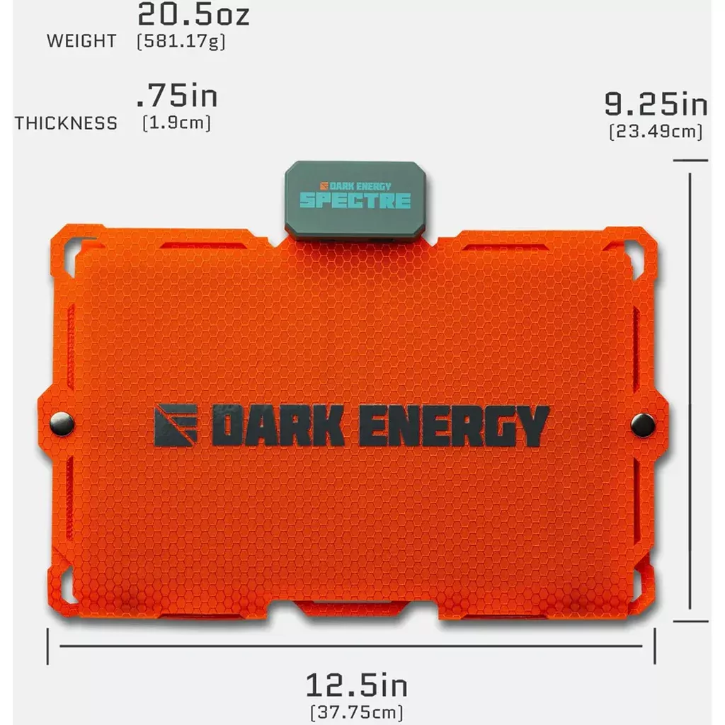 Dark Energy 18W Spectre Solar Panel Folding HiVis Orange - Hudson Valley Arms
