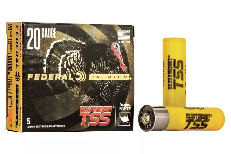 Federal 20 Gauge 3 inch 1-5/8 oz Heavyweight TSS #7,9 5/Box - Hunt Gear Supply