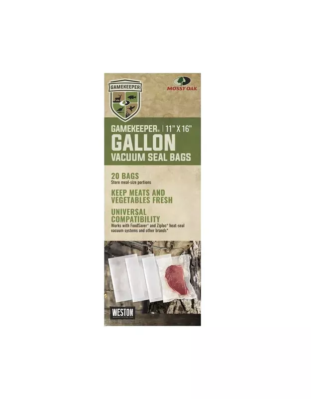 GameKeeper Vacuum Seal Bags 20-PK - Hunt Gear Supply