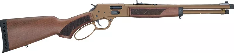HENRY H12 EXPLORER CARBINE - 357/38SP 16.5" TB BURNT BRONZE - Hudson Valley Arms