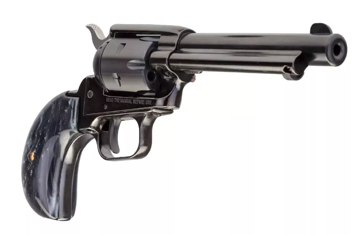 Heritage Rough Rider 22LR/22WMR Combo Revolver with Black Pearl Birds Head Grips - Hunt Gear Supply