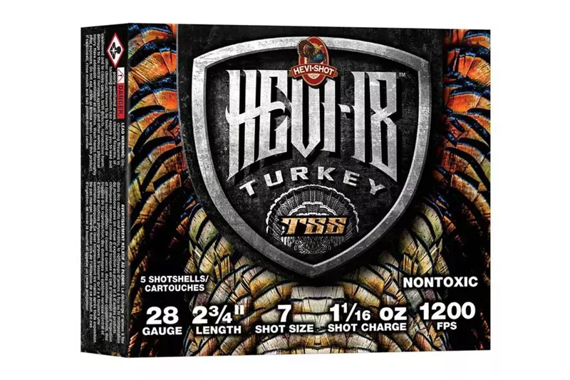 Hevi Shot 28-Gauge 2 3/4 Inch 1 1/16oz HEVI-18 Turkey 5/Box - Hunt Gear Supply