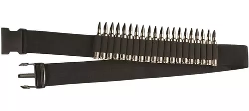 Hunters Specialties 00682 Rifle Shell BeltBlack Nylon Webb 20rd Waist Mount