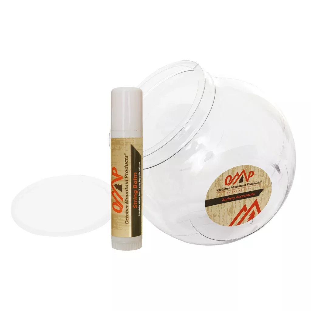October Mountain String Balm String Wax Counter Display 10pk. - Hudson Valley Arms