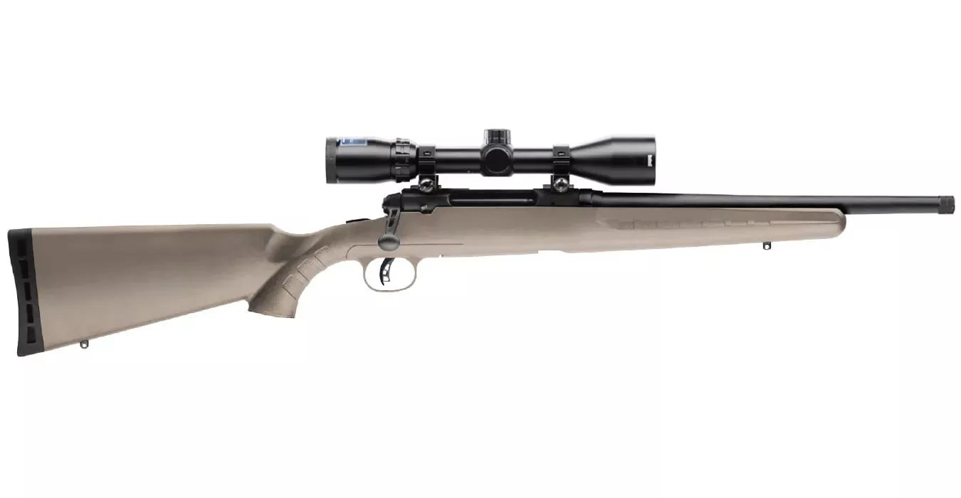 Savage Axis II Flat Dark Earth Exclusive 308 Win w / 3-9x40 Scope and Threaded Barrel - Hunt Gear Supply