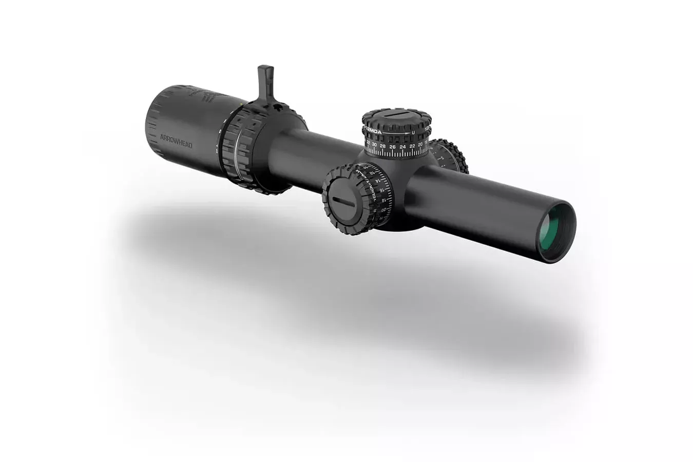 Swampfox Optics Arrowhead LPVO 1-6x24mm SFP Ill Guerrilla Dot BDC-Red Black - Hunt Gear Supply