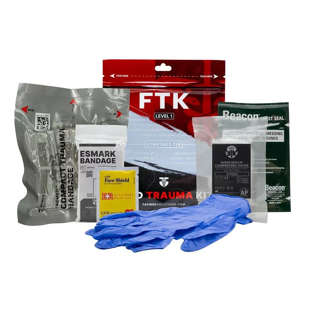 TacMed Solutions Field Trauma Kit - Level 1