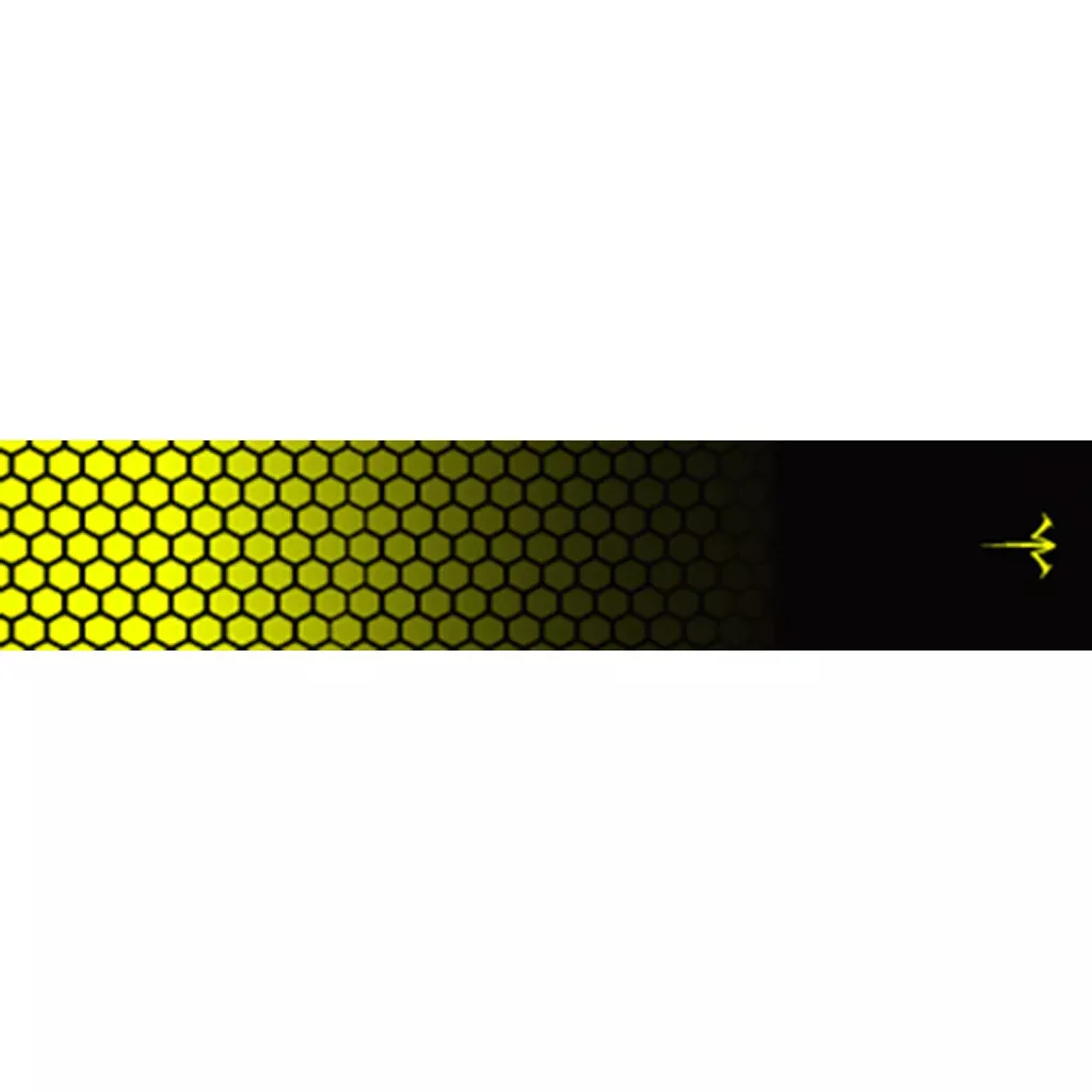 White Water Archery Honeycomb Fade Arrow Wraps Fade Flo Yellow 5 in. x 1.125 in. 15 pk. - Hudson Valley Arms